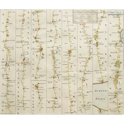 John Bowles (British 18th century): 'A Survey of the Road from London to Flamborough Head ...