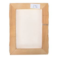 Modern Oil on Canvas of Napoleon as First Consul after the famous Jacques -Louis David painting, H20cm W15cm
