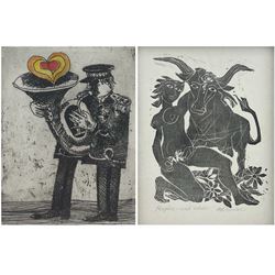 Mel Fowler (American 1921-1987): 'Pasiph