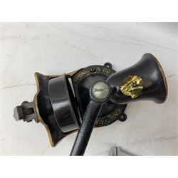 Spong & Co. no.3 table mounted coffee grinder and Ethos fetty pasta machine