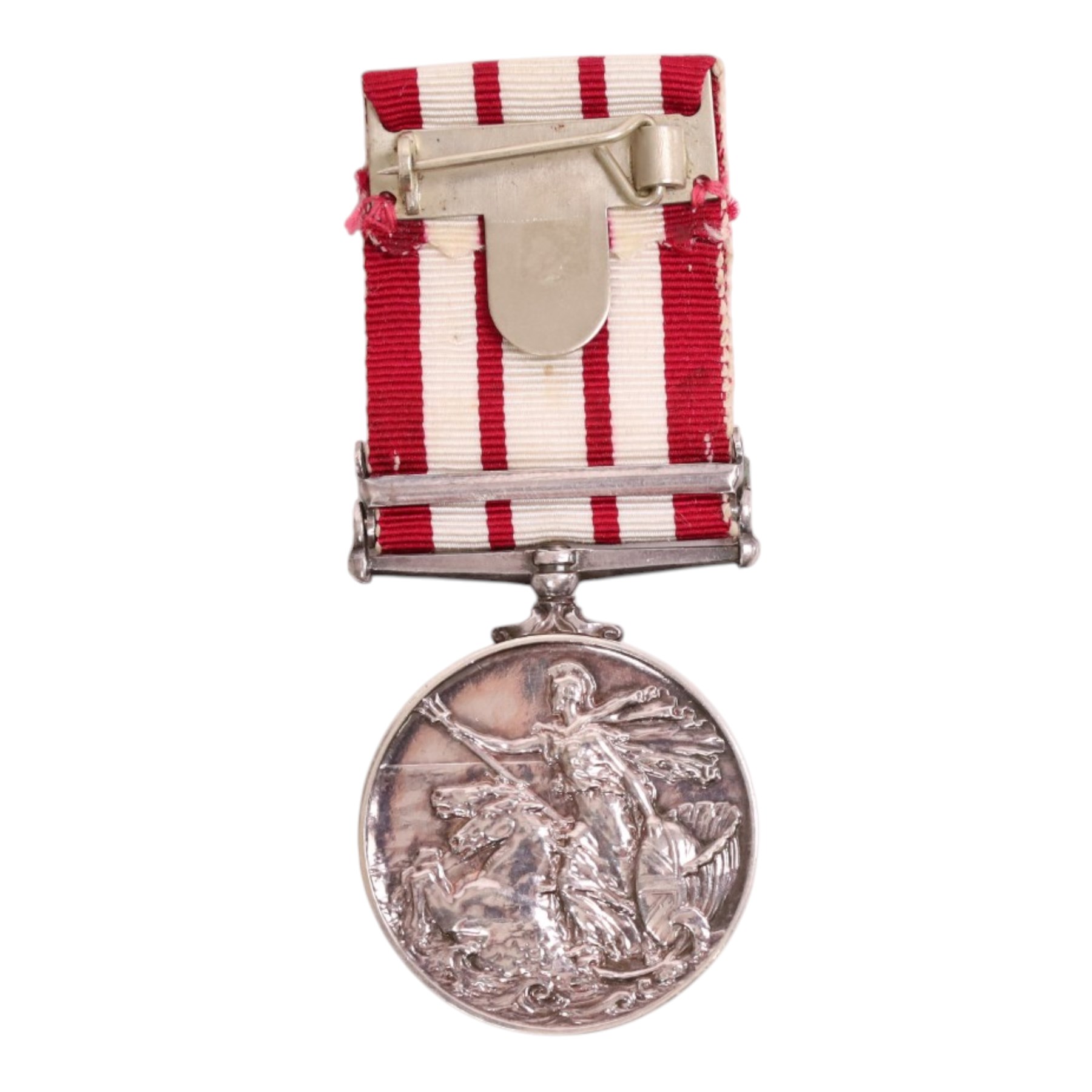 Queen Elizabeth II Naval General Service medal with Near East clasp, awarded to D/SSK. 905765 T. Dyson A.B.R.N