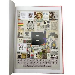 Peter Blake (British 1932-): 'An Alphabet', hardback signed to label on title page, containing a portfolio of reproduced prints from the alphabet series