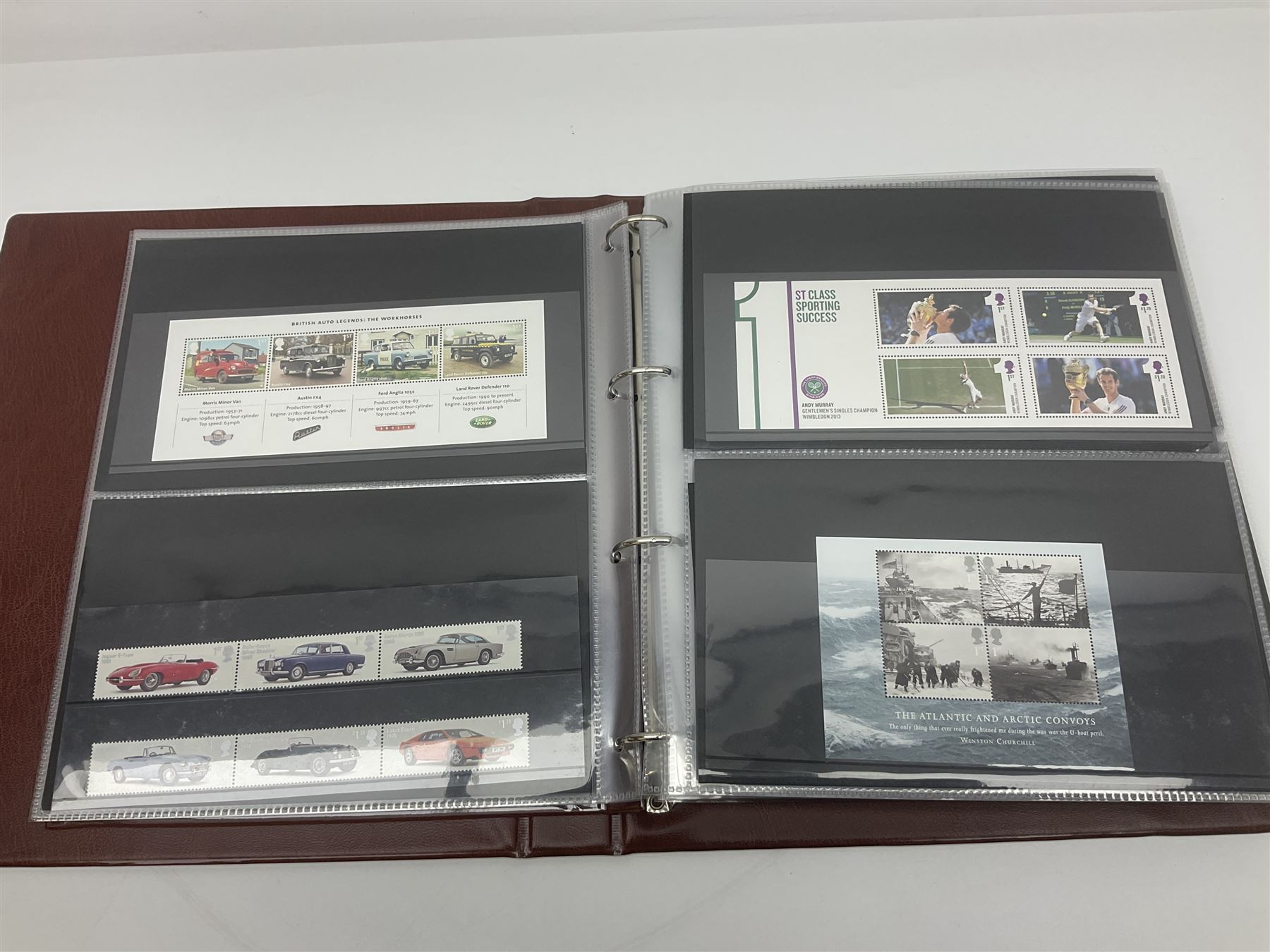 Queen Elizabeth II mint decimal stamps, mostly in presentation packs, face value of usable postage approximately 845 GBP