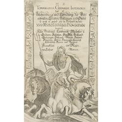 Matthäus Merian (Swiss 1593-1650): 'Topographia Germaniae Inferioris', 17th century engrav...