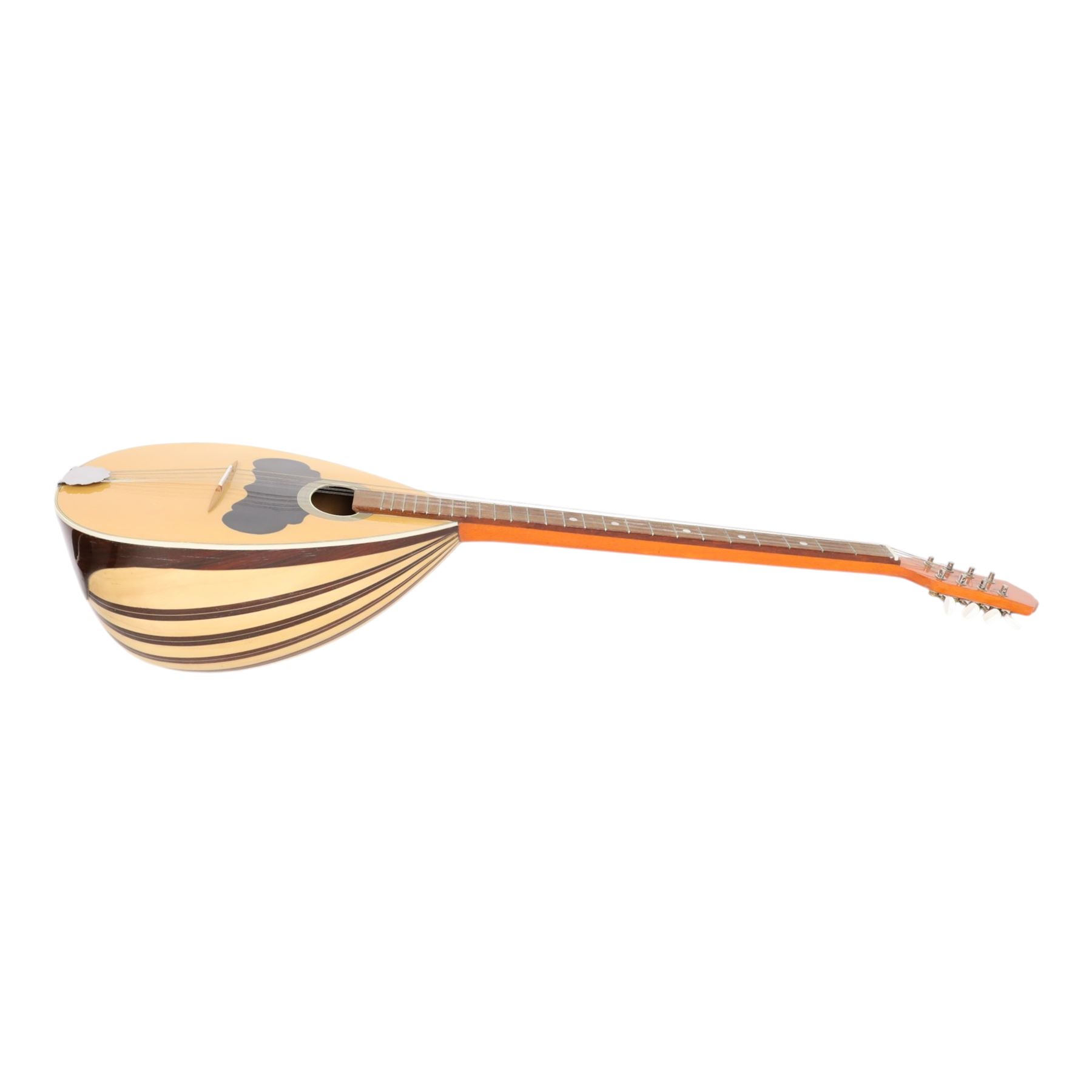Modern bowl-back eight string bouzouki, L98cm