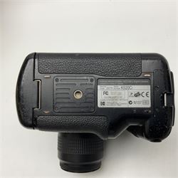 Canon EOS 1n Digital camera body, serial no. 260436, with 'Canon Zoom Lens EF 35-80mm 1:4-5.6 II Canon Inc. 52mm' lens, Kodak Professional DCS 520 digital module, and charger, serial no. K520C03165, together with Nikon F5 camera body with Kodak Professional DCS 760 digital module and charger, serial no. K760C03802