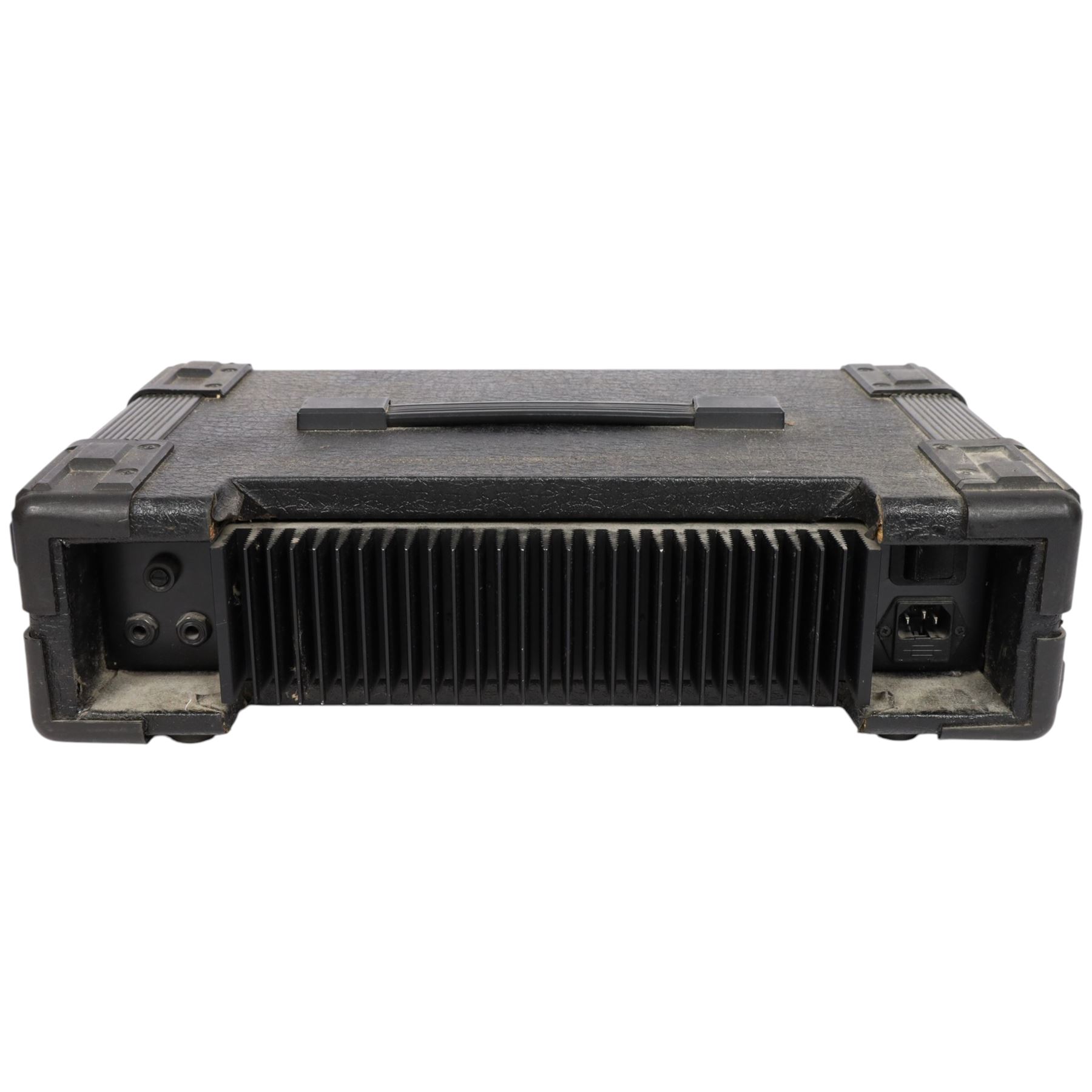 Nine Watkins WEM Song Bird Accordion amplifiers and speakers, including three Silver Songbird Full Range speakers, two Song Bird 200 amplifiers, two WEM amplifier heads and two Song Bird 200 speakers, largest H50cm 