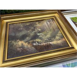 Large collection of Marion Crowe aka Marygold (British 1892-1979) prints together with various engravings, an original oil signed E J Poole and a reproduction map of Tobago Cays in one box (22)