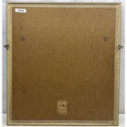 Patrick Caulfield (British 1936-2005): 'Thus, she would come, escaped, half-dead to my door’, no.11 from 'Some Poems of Jules Laforgue' Edition C, screenprint signed and numbered 57/100 in pencil pub. 1973, 41cm x 36cm with full margins