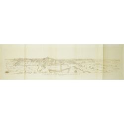 After Wenceslaus Hollar (17th century): ‘A View of London from the North, shewing the Fort...