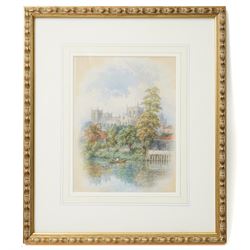 George Fall (British 1848-1925): Ripon, watercolour signed beneath mount 21cm x 16cm