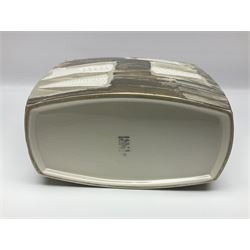 Hornsea Pottery vase, Pisces, circa 1961, designed by Ronald Mitchell, with stamped mark beneath, H21cm