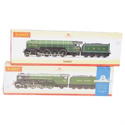 Two Hornby '00' gauge locomotives, comprising Limited Edition R3070 BR Peppercorn Class A1 4-6-2 'Tornado' no. 60163 and R3207 LNER 2-8-2 Class P2 'Cock o' the North' no. 2001, both boxed 
