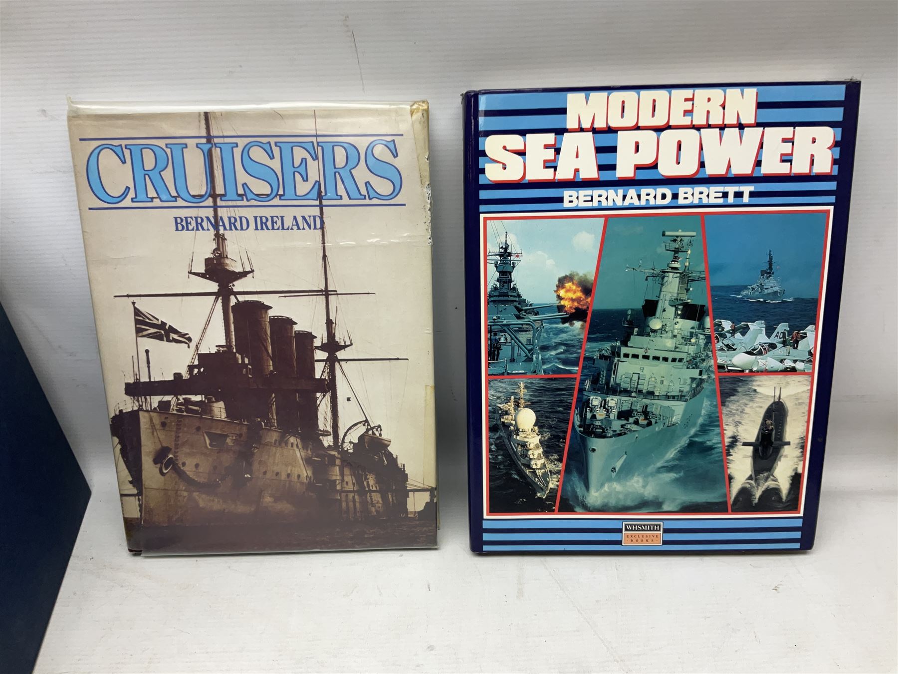 Twenty-seven books of maritime and naval interest including Archibald: The Fighting Ship in the Royal Navy; Chant: The History of the World's Warships; Groner: German Warships 1815-1945; books on seapower, destroyers, battleships, cruisers, seamanship etc