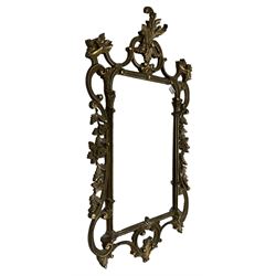 Florentine design gilt frame wall mirror (107cm x 58cm); and a Victorian white painted piano stool with adjustable upholstered seat