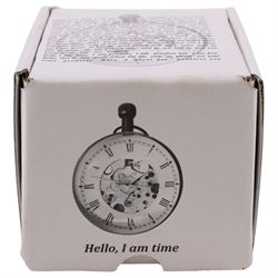 Omega ball form desk clock, H6cm