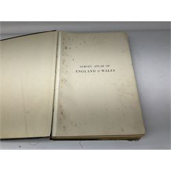 J G Bartholomew, The Survey ATlas of England & Wales, 1903 