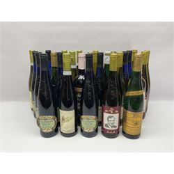 Mixed wine, including Pieroth Blue 2011, Kabinett, Moira's 2009  Reserva, Chai 2011 Bordeaux, etc, various content and proof (31)