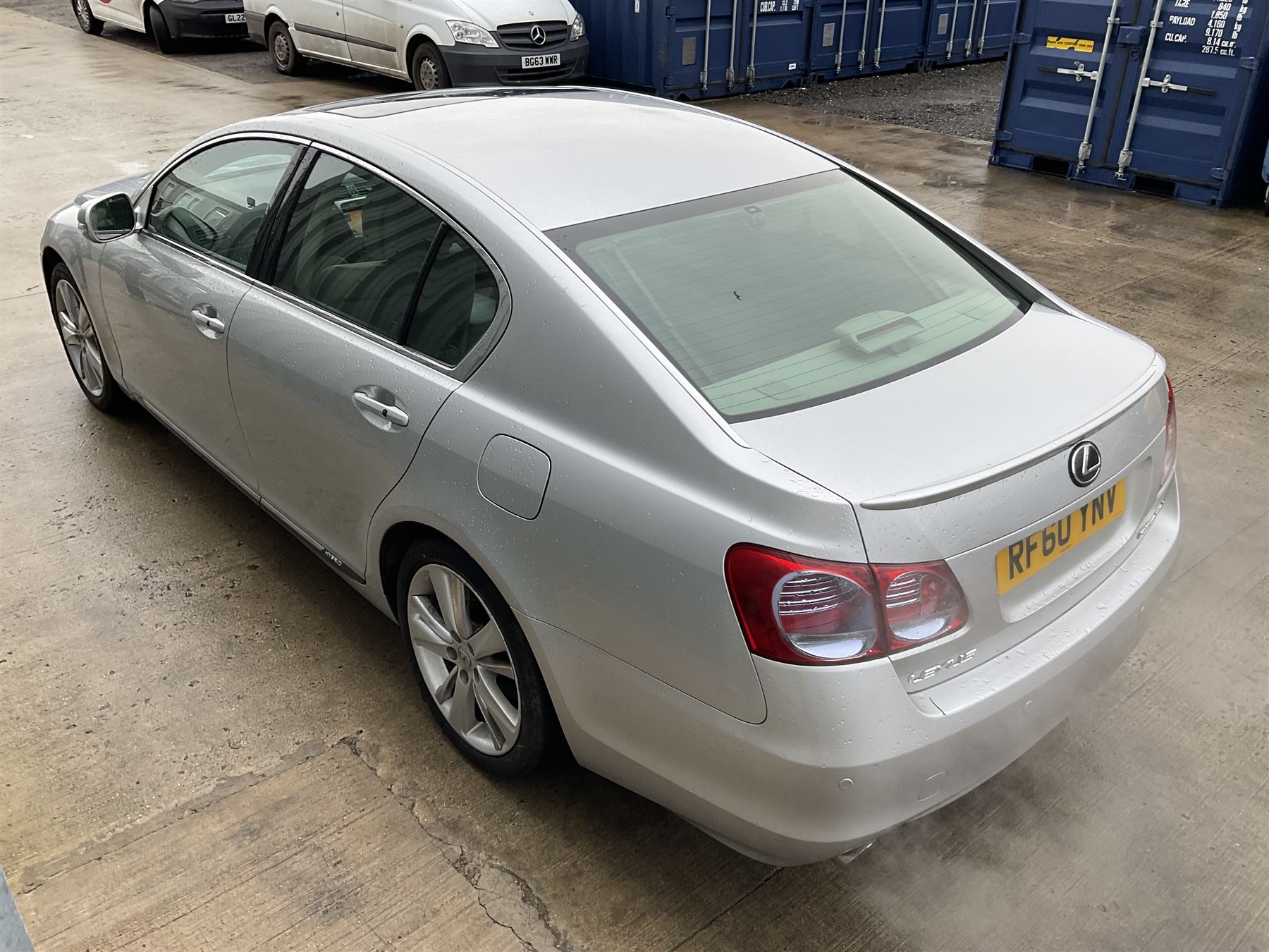 Lexus GS 450h saloon car, 3.5 SE-L, 4 door, CVT Auto
Year: 2010, September
Colour: Silver
Mileage: 50,000 approx.
Fuel: Petrol Hybrid
MOT Exp: 9th April 2025
Reg: RF60 YNV
V5: No

For sale by instruction from a local estate
Buyers Premium 10% plus VAT (12% inc.)

