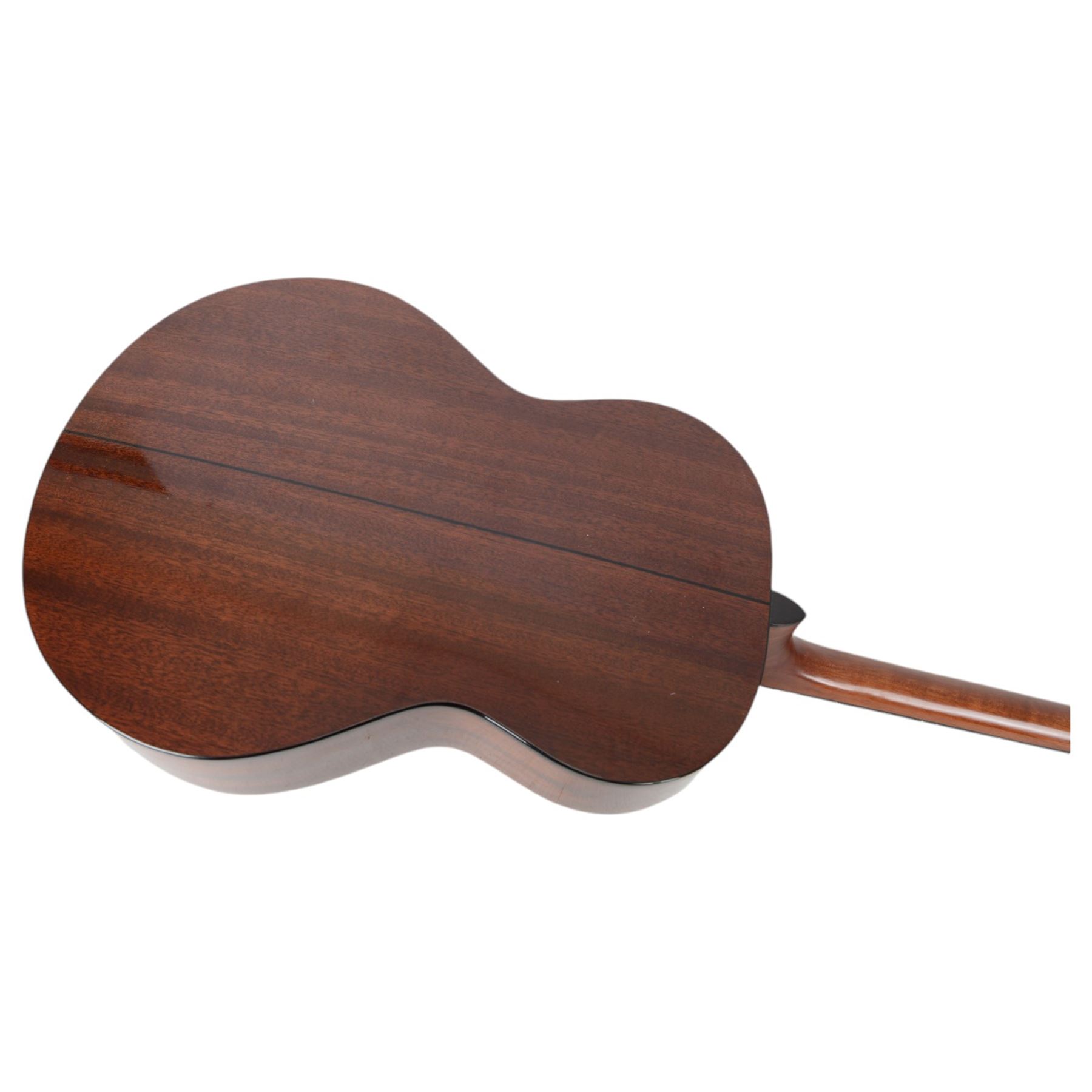 Gold Tone TG-18 tenor guitar, with spruce top, mahogany back and sides and ebony fingerboard, with loose pick guard, in Gold Tone padded gig bag, guitar L92cm


