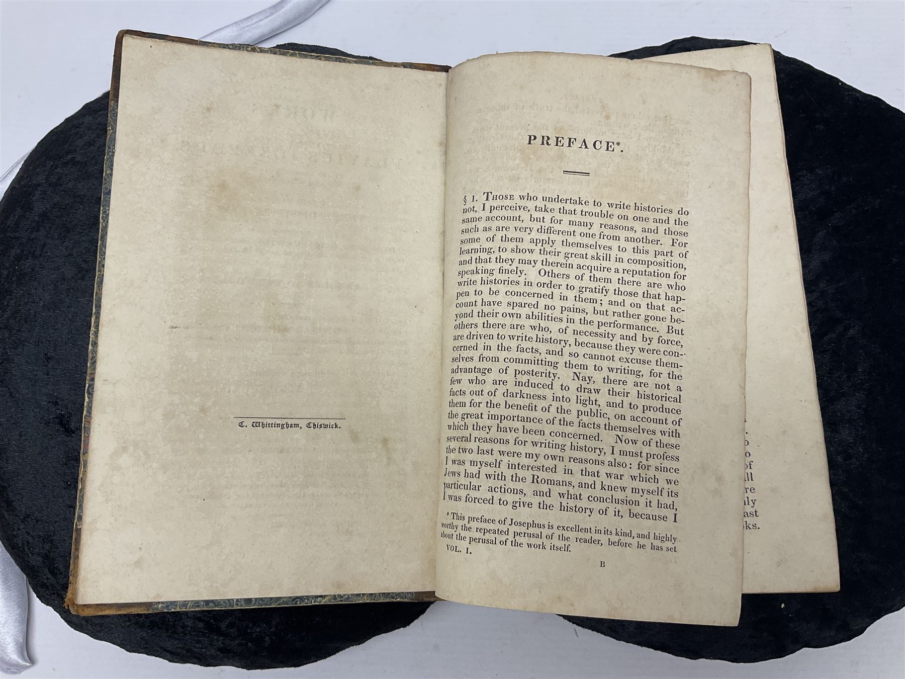 The Works of Flavius Josephus, translated by William Whiston, in four volumes, J. Richardson and Co 1822