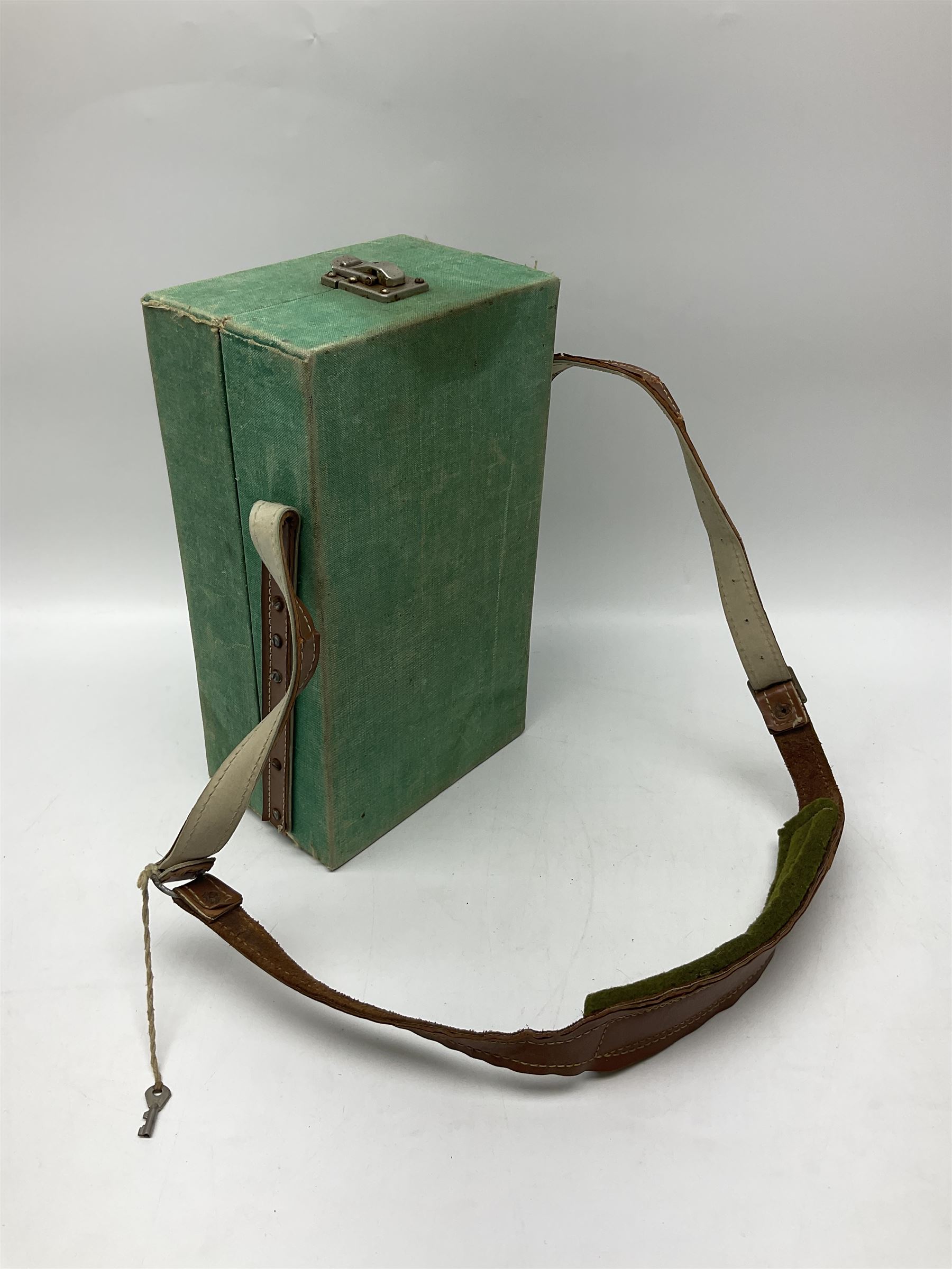 Kern Paillard Vario Switar OE 1:2.5 f=18/86mm' lens, serial no. 1108068 in wooden case  