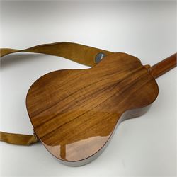 Modern Kala ukulele with acacia back and sides, spruce top and mahogany neck with slotted headstock No. KA-ABP-CTG 1801 L76cm in Tanglewood carrying case; and PG-05 Portable 5W Guitar Amplifier (Battery), boxed (2)