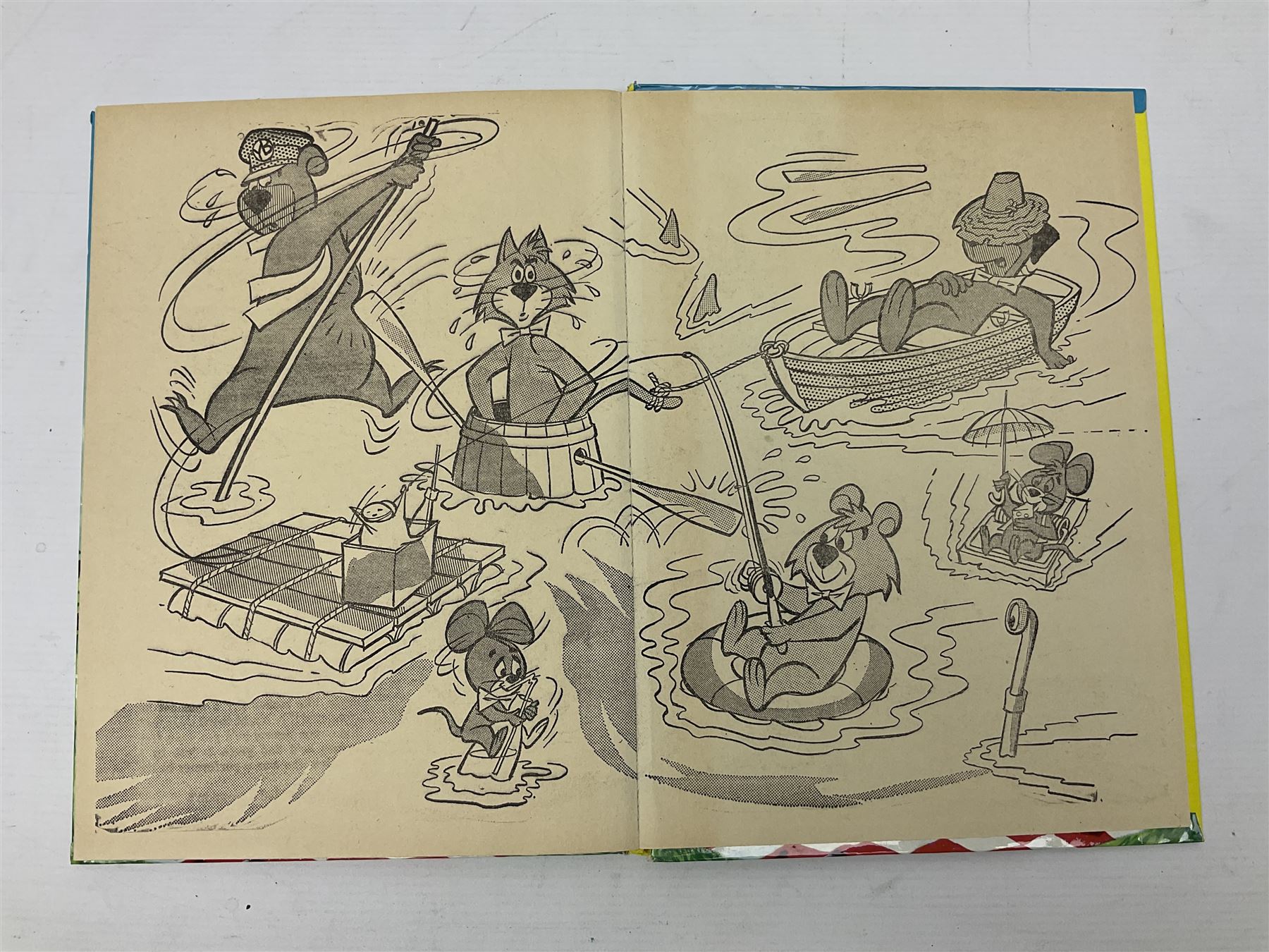 Yogi Bear Annual 1958 and Champion the Wonder Horse comic book circa 1950's