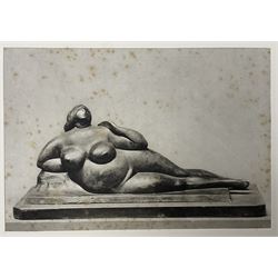 Scofield Thayer (American 1889-1982): 'Living Art' (Twenty Facsimile Reproductions after Paintings, Drawings and Engravings and ten photographs after sculptures by Contemporary Artists), limited edition portfolio of 400 printed at Ganymed Press, Berlin, 1923 
Notes: Scofield was an American Poet and Publisher and editor in chief of the Dial magazine. Living Art contains reproductions of what Thayer believed was the best in the art of the period, containing lithographs of works from his own collection by  Pablo Picasso, Henri Matisse, Gaston Lachaise, Marc Chagall and Edvard Munch. All the works within the folio were owned by Thayer and bequeathed to the MET museum. 