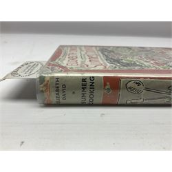 Elizabeth David; Summer Cooking, Museum Press, London, first edition, with original dust cover 