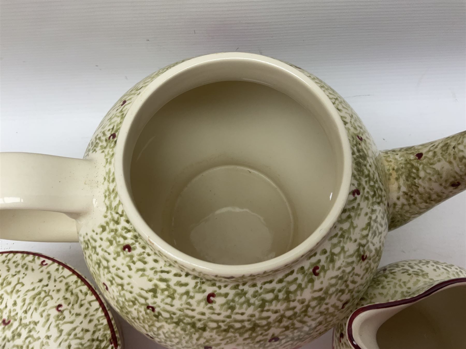 Emma Bridgewater for Betty's Tearoom teapot , sugar bowl and milk jug (3)