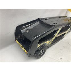 Tonka - five large scale steel pressed vehicles comprising Cement Mixer, Car Transporter, Mobile Crane and two Dumper Trucks (5)