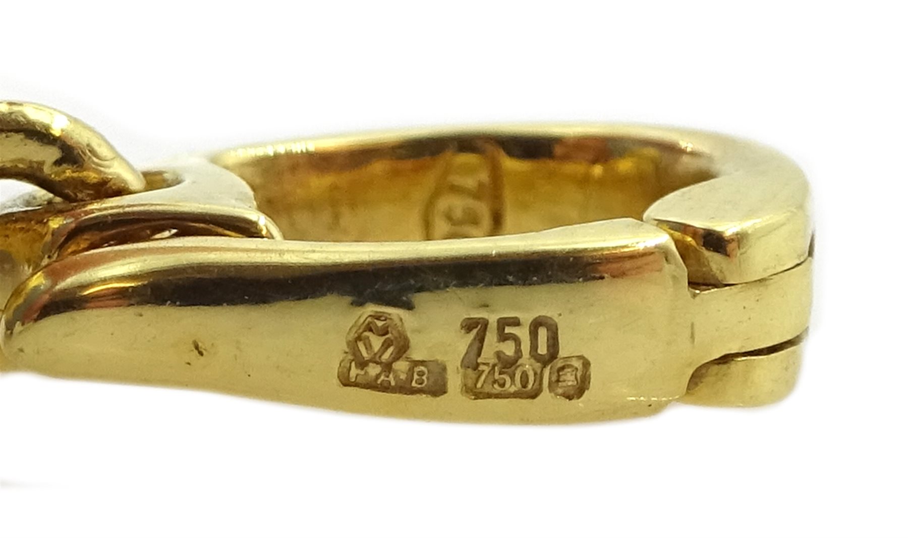 Victor Mayer for Faberge 18ct gold and blue guilloche enamel pendant, hinged lid revealing chick within, limited edition No.617/1000 reference No. F-1817 OB, stamped 750, boxed with certificate of authenticity 

[image code: 6mc]