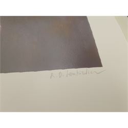 Robert Oscar Lenkiewicz (British 1941-2002): 'Esther Rear View - St Anthony Theme - Project 18', limited edition colour print signed titled and numbered 118/275 in pencil 74cm x 62cm with full margins (unframed)