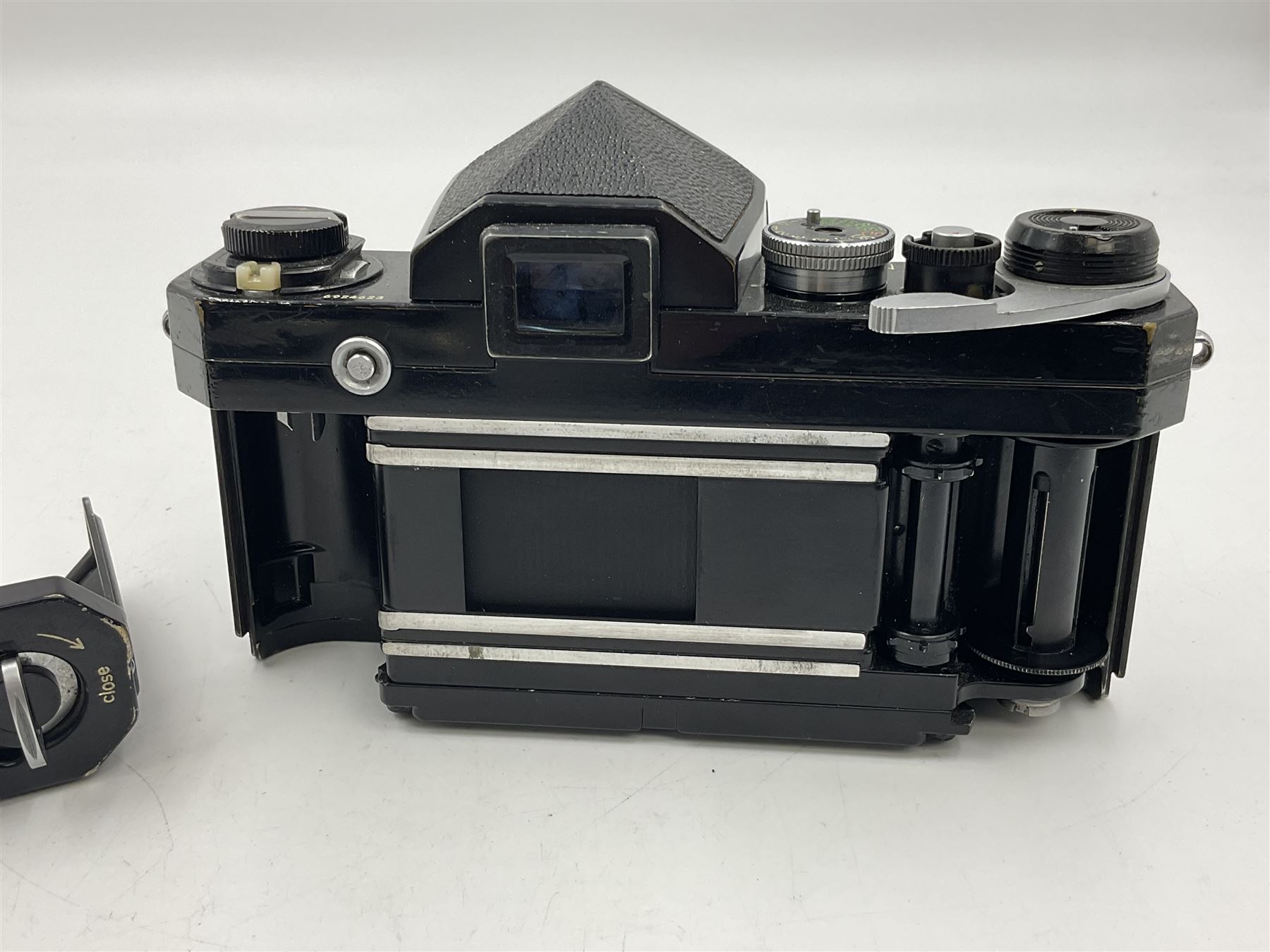Nikon F plan prism camera body, serial no 6924628, circa 1968 