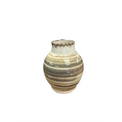 Barbara Cass (1921-1992) studio pottery jug, H22cm