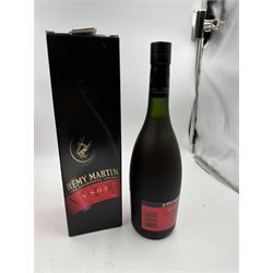 Three bottles Remy Martin V.S.O.P champagne cognac, 70cl 40% vol, in original boxes