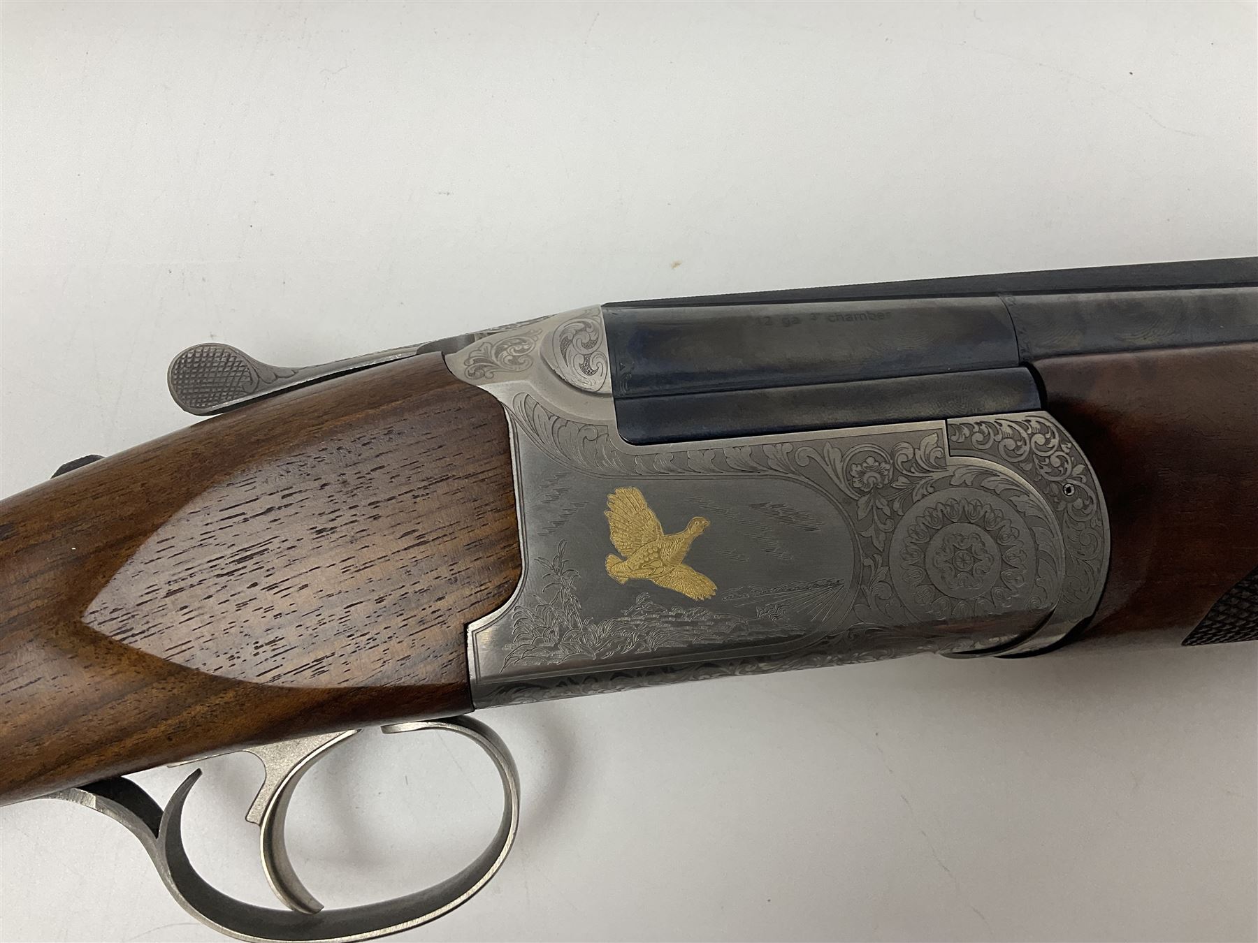 SHOTGUN CERTIFICATE REQUIRED: Italian Bettinsoli Diamond 12-bore by 3