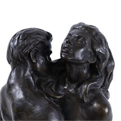 Ronald Cameron -  Poetry of Love limited edition sculpture, limited edition 1161/5000 with certificate of authenticity, H31cm 