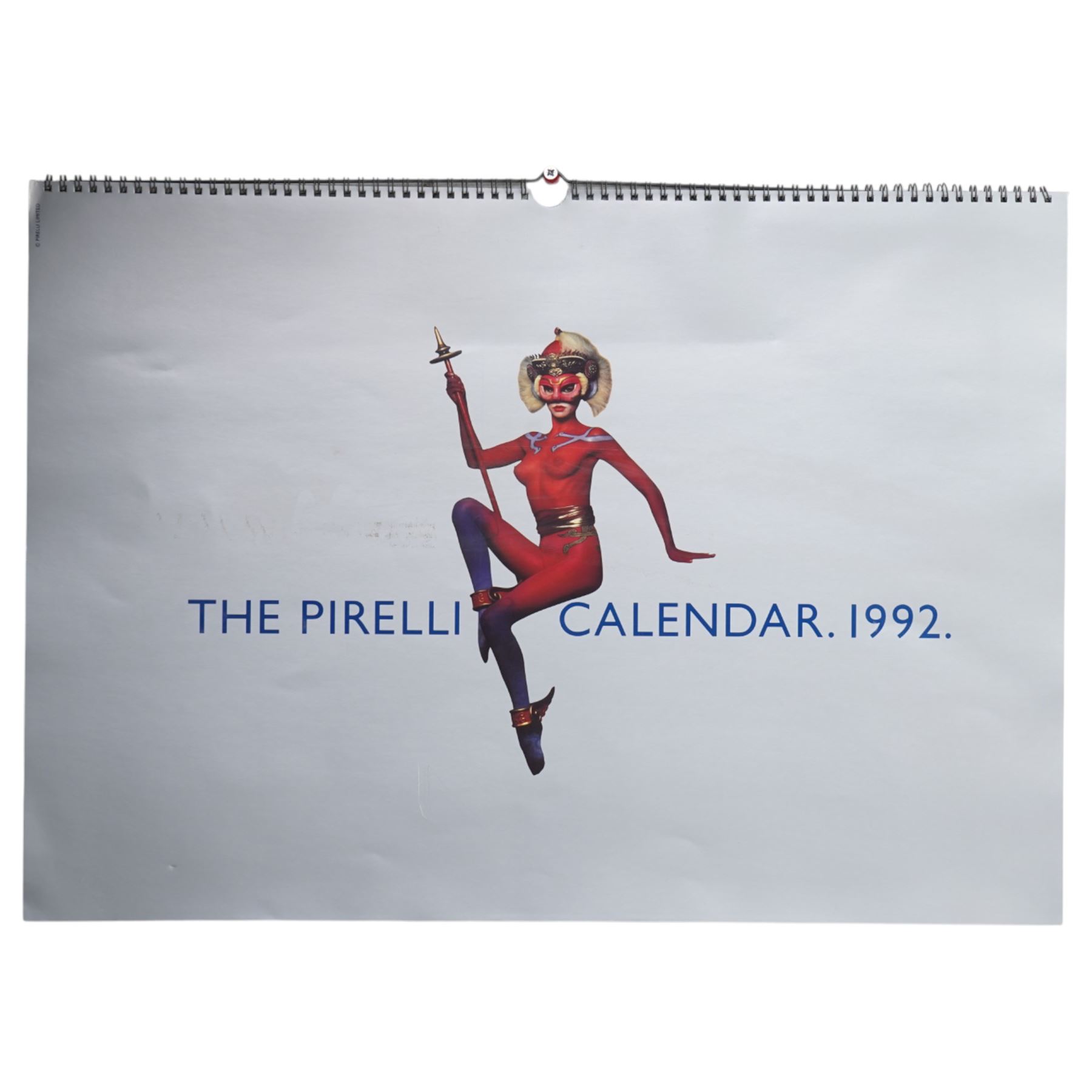 Eight Pirelli calendars, comprising 1998, 1995, 1991, 1994, 1997, 1992 and 1996, and another adjustable undated (8)