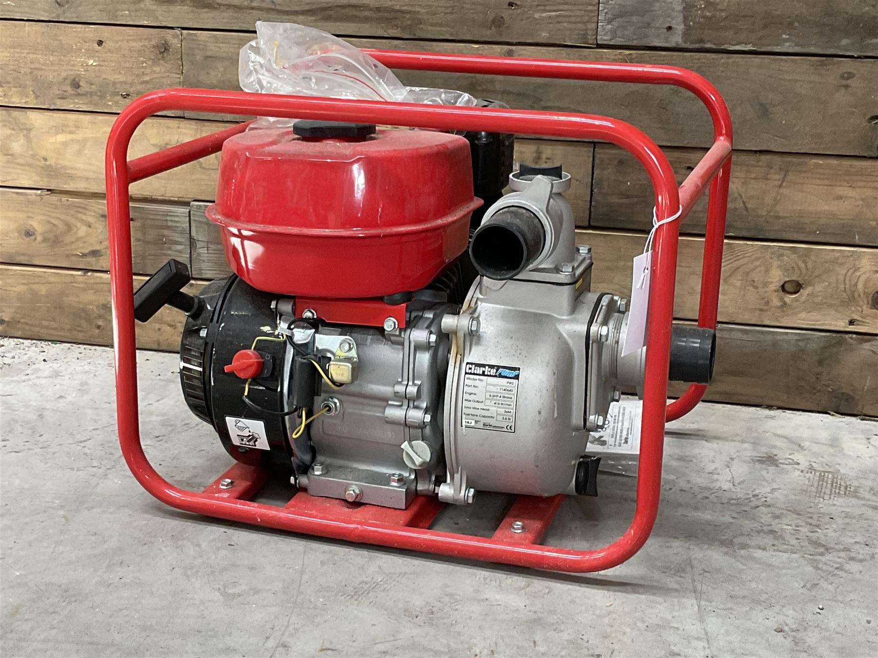 Clarke PW2 petrol water pump