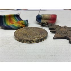 WWI pair of medals comprising British War Medal and Victory Medal awarded to 32682 Pte. W. Meadows W. Rid. R. in issue box; WWI pair of medals comprising 1914-15 Star and Victory Medal awarded to 3720 Pte. (later Cpl.) E. Petty W. York. R. with issue letter from Tank Corps; WWII group of five medals comprising 1939-45 War Medal, Defence Medal and 1939-45, Italy and Africa Stars; all with ribbons; and book of nineteen seaman's Certificates of Discharge to cook Charles Filburn 1893 - 1901 from various British ports