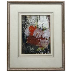 Cecil Arthur Hunt RWS RBA (British 1873-1965): Still Life of Flowers, watercolour signed 25cm x 19cm 