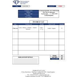 Pair of 19th / early 20th century natural saltwater pearl and diamond earrings, one stud set with a single white / cream pearl, the other with a white / grey / cream pearl, each suspending from a single old cut diamond, total pearl weight approx 4.30 carat