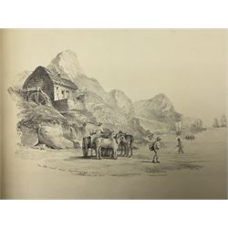 Francis Nicholson (British 1753-1844): 'Lithographic Impressions of Sketches from Nature',  original folio pub. 1820, in Solander box 