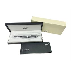 Mont Blanc Meisterstuck No 146 fountain pen, with 14K 1810 nib, box, bag and booklet