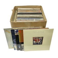 Quantity of vinyl LPs, to include Neil Diamond, Billy Bragg, Nat King Cole and Elton John