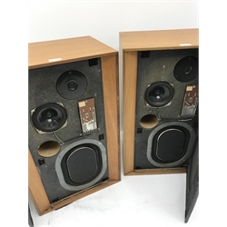  Pair KEF Concerto cabinet speakers, a HH electronic Monitor amplifier, a HH electronic VSBassamp and an Ashdown Engineering MAG 115 Deep and other audio equipment  