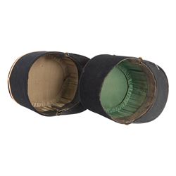 WWII French Colonial Marine Officer's kepi, circa 1939-1945, together with Infanterie de Ligne kepi