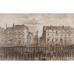Frederick Schultz Smith (Hull 1860-1925): 'View of the South End & Portion of the New Pier...